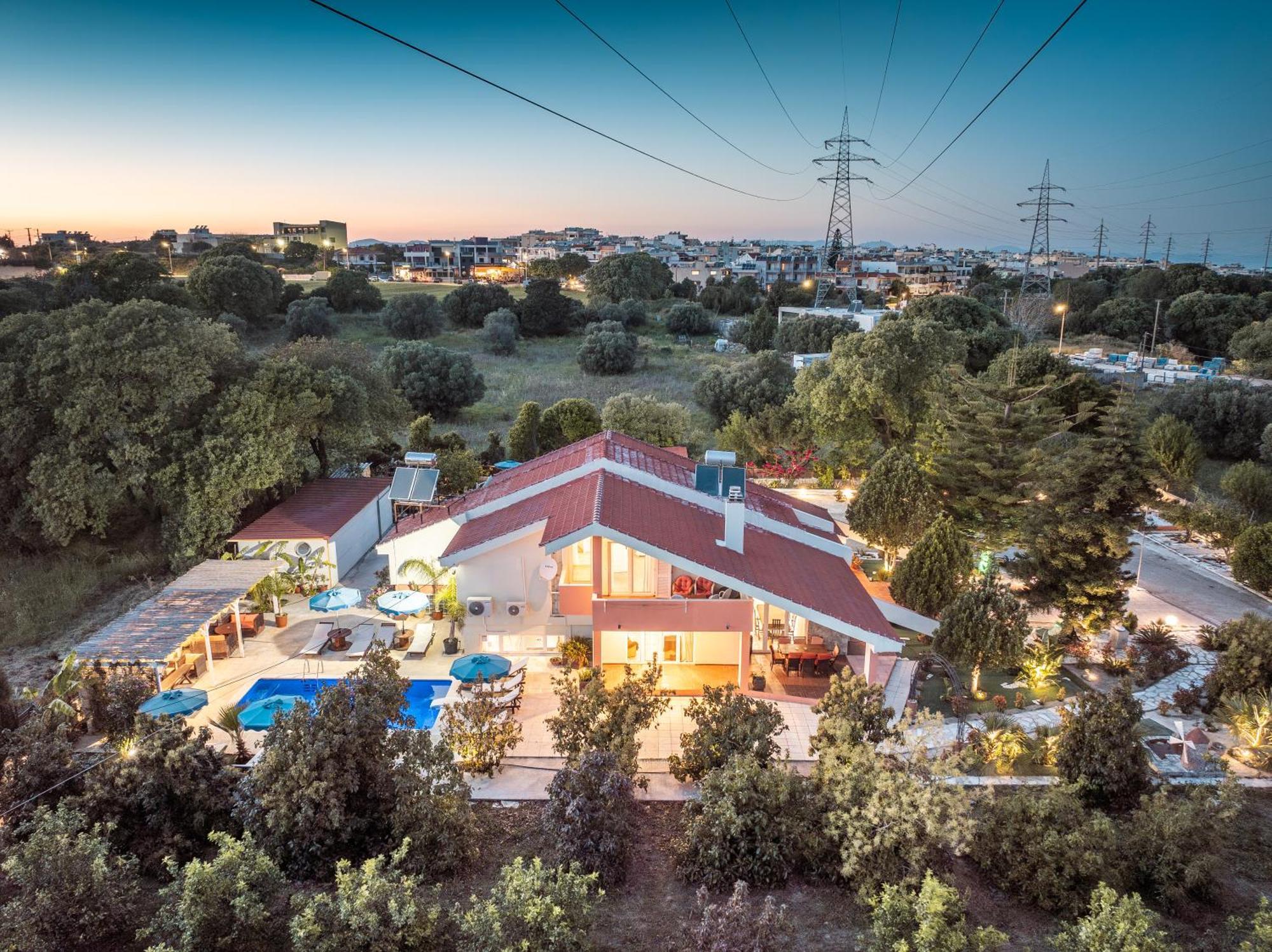 Artzy Villa Rhodes City 외부 사진